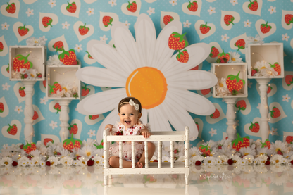 Strawberries & Daisies