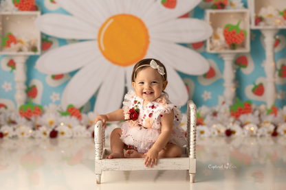 Strawberries & Daisies