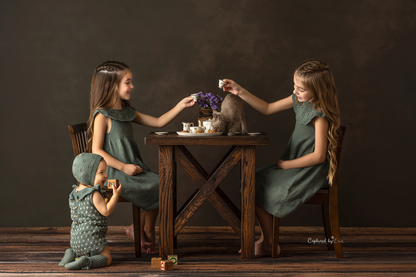 Jefferson Horizontal Wood Planks Mat Floor