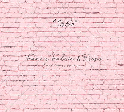 Blush Brick Wall - Petite