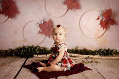 I Hoop You Love Poinsettias