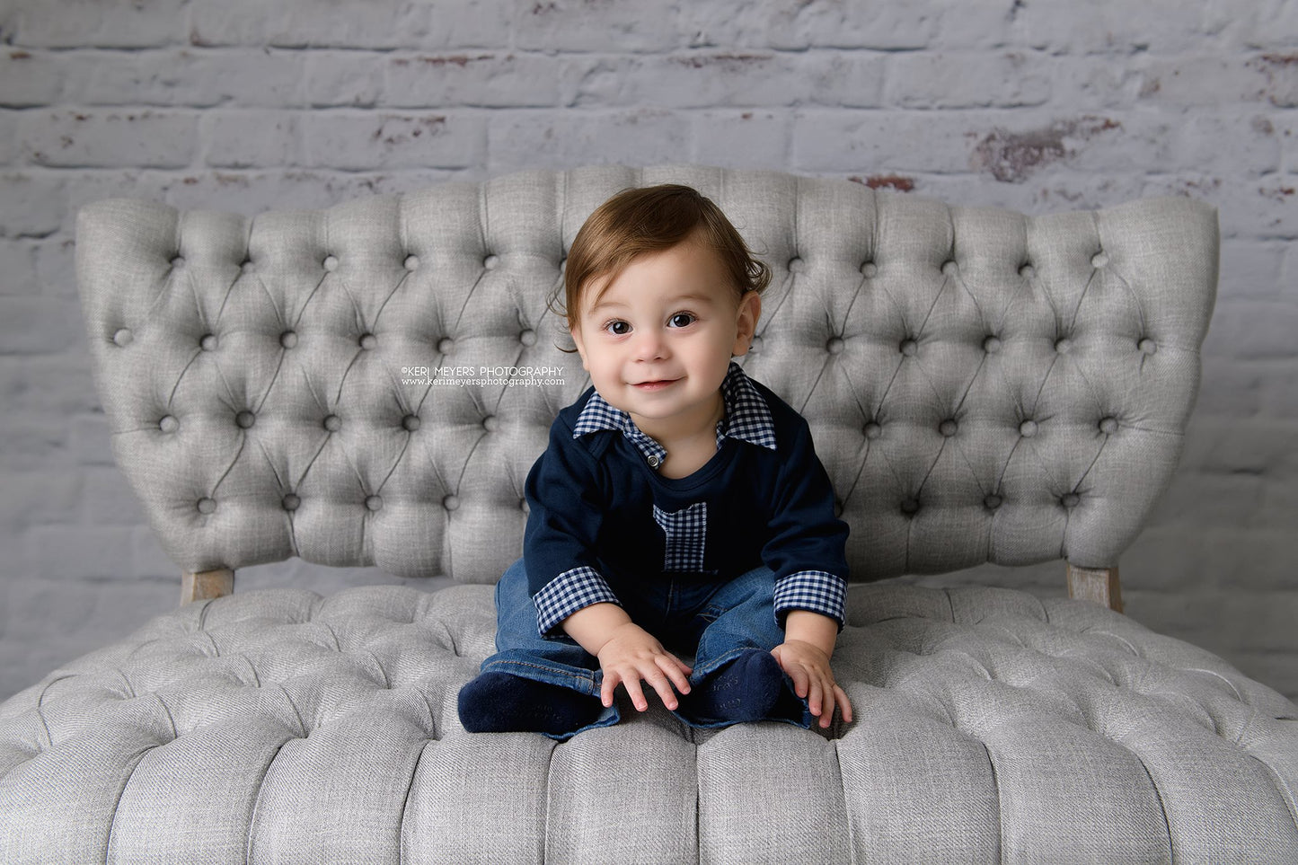 Distressed Brick Wall