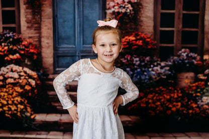 Floral Villa Entrance