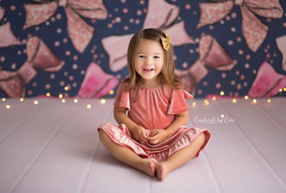 Blush Wood Planks Mat Floor