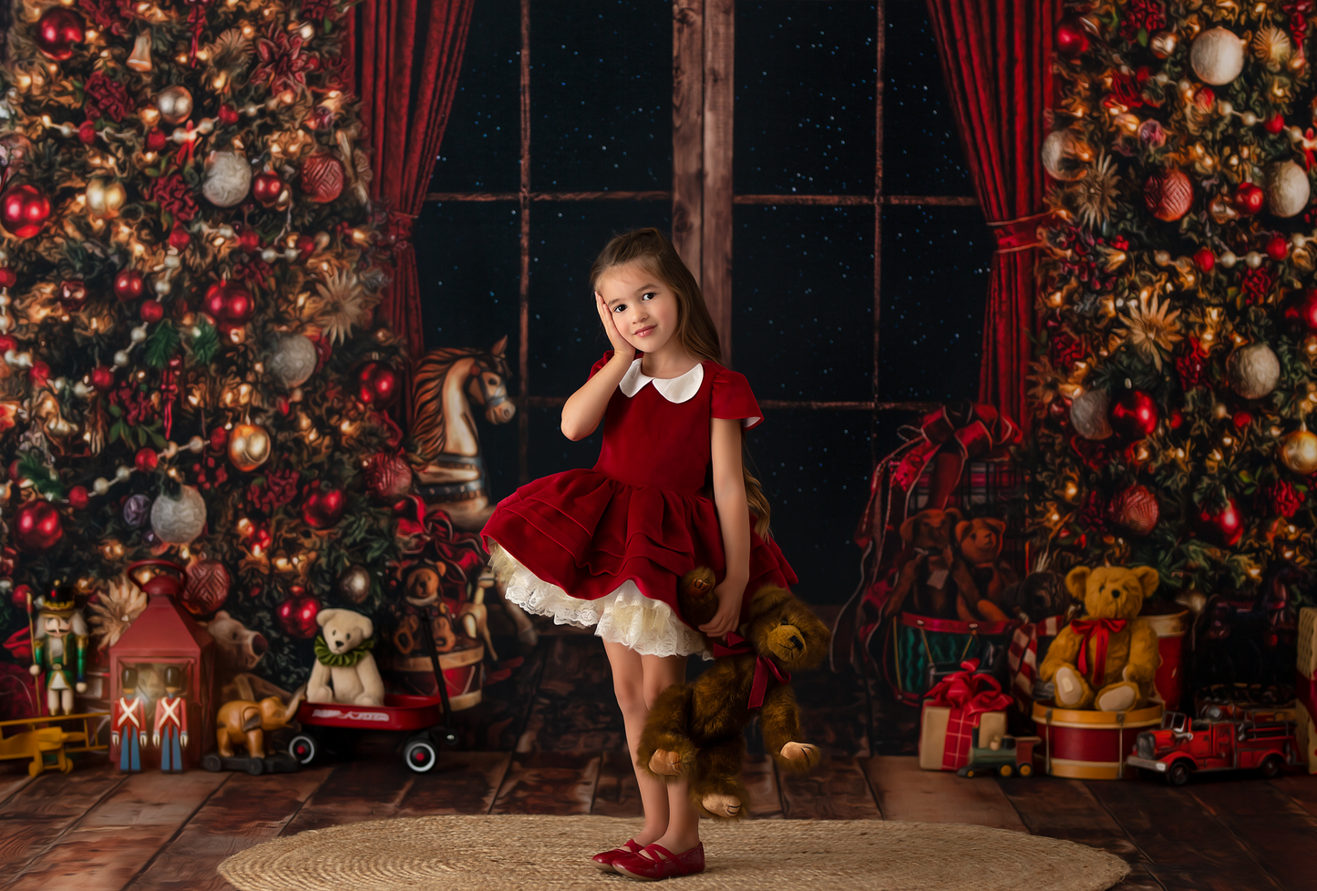 Holly Jolly Christmas Room