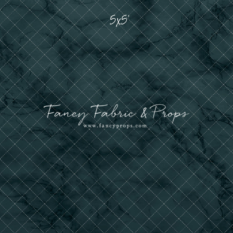 Teal Marble Mat Floor