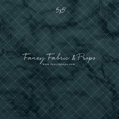 Teal Marble Mat Floor