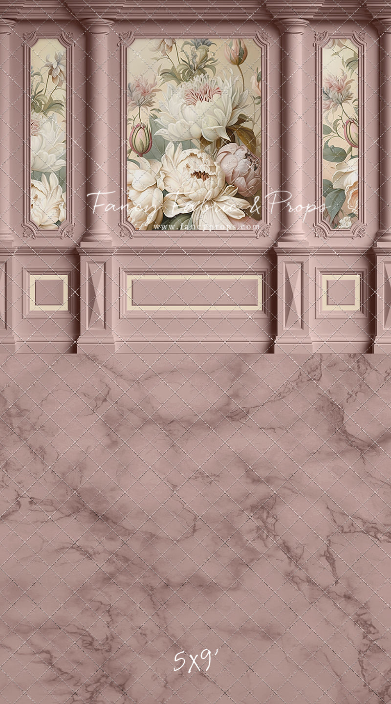 Enchanting Dream Rose Wall - With Sweep Option