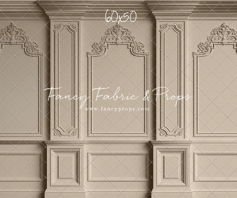 Classic Cream Victorian Wall - With Sweep Option