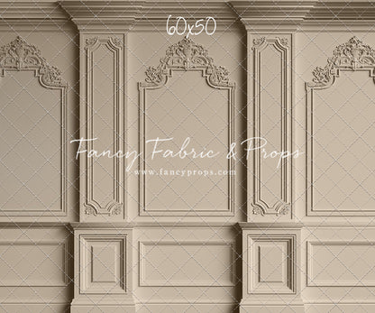 Classic Cream Victorian Wall - With Sweep Option