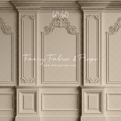 Classic Cream Victorian Wall - With Sweep Option