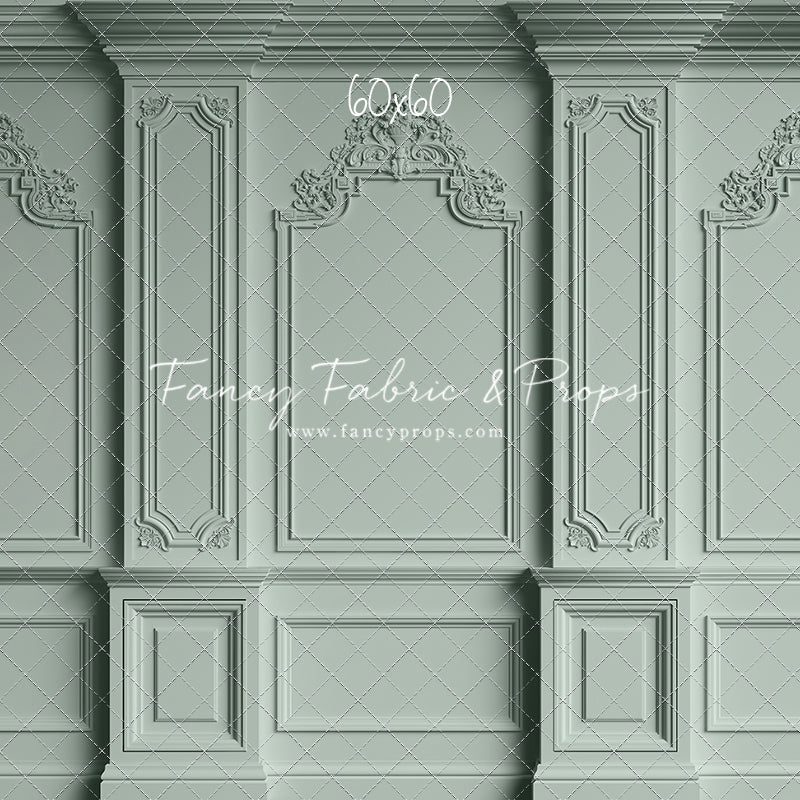Classic Mint Victorian Wall - With Sweep Option