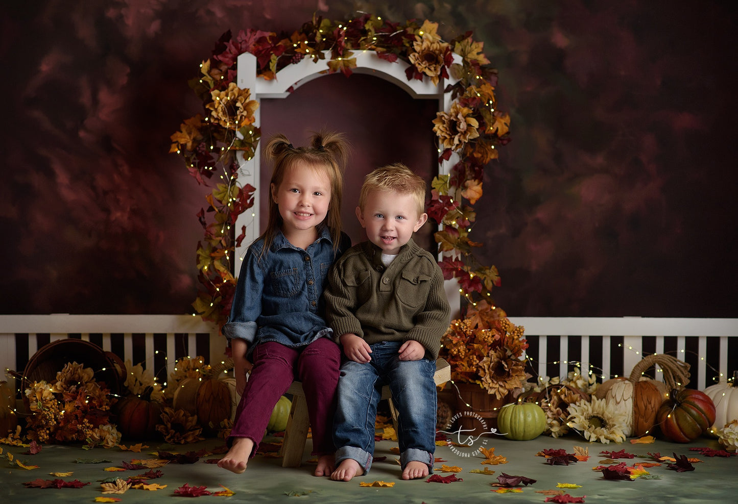 Autumn Orchard Arbor