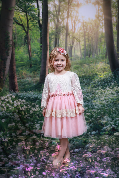 Flowering Forest White Meadow