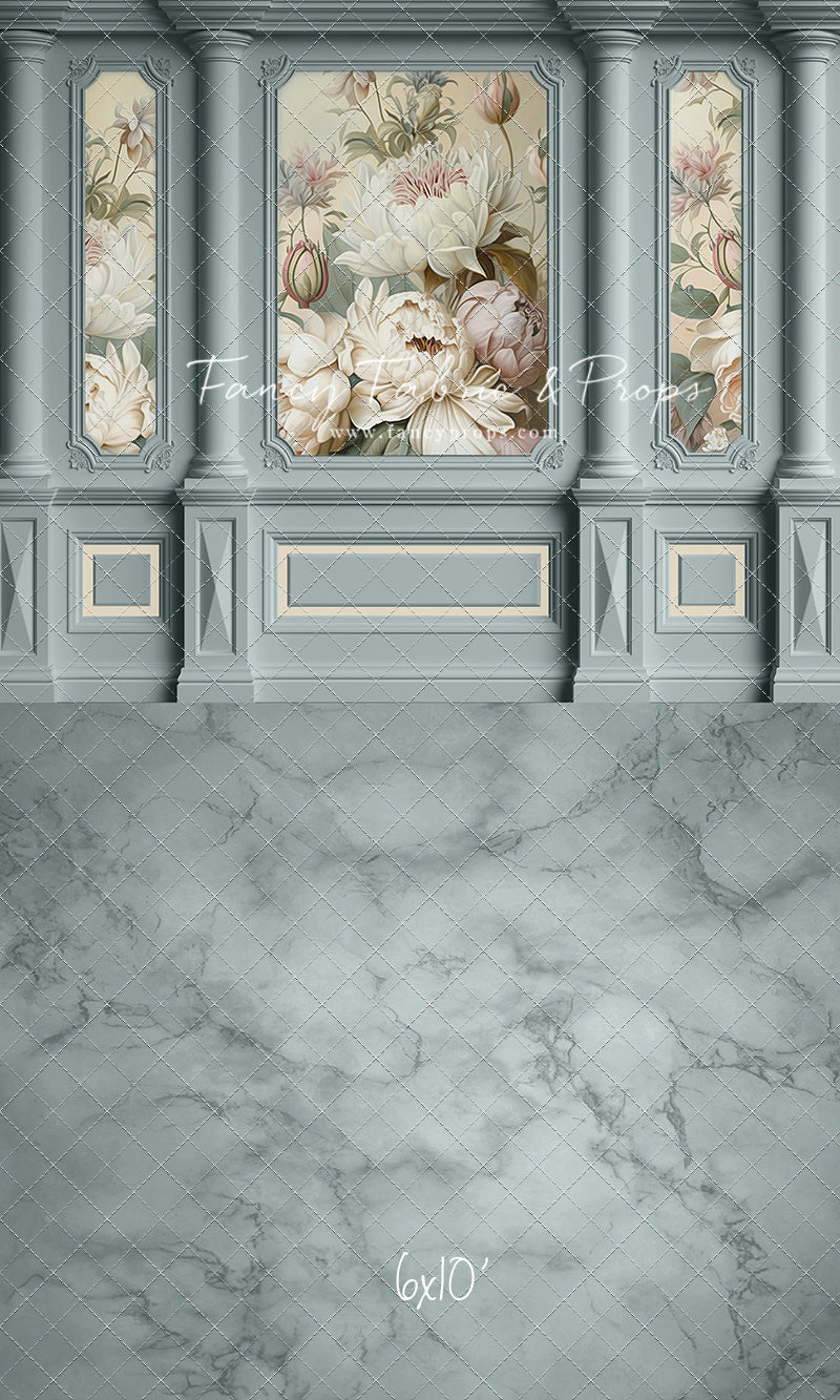 Enchanting Dream Soft Blue Wall - With Sweep Option