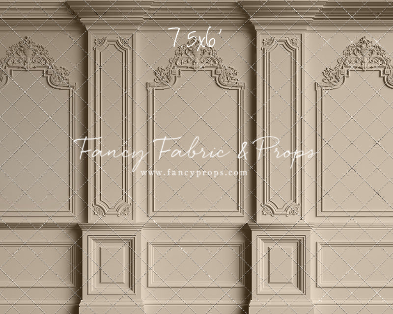 Classic Cream Victorian Wall - With Sweep Option