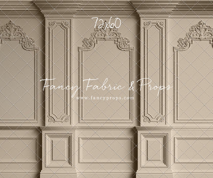 Classic Cream Victorian Wall - With Sweep Option