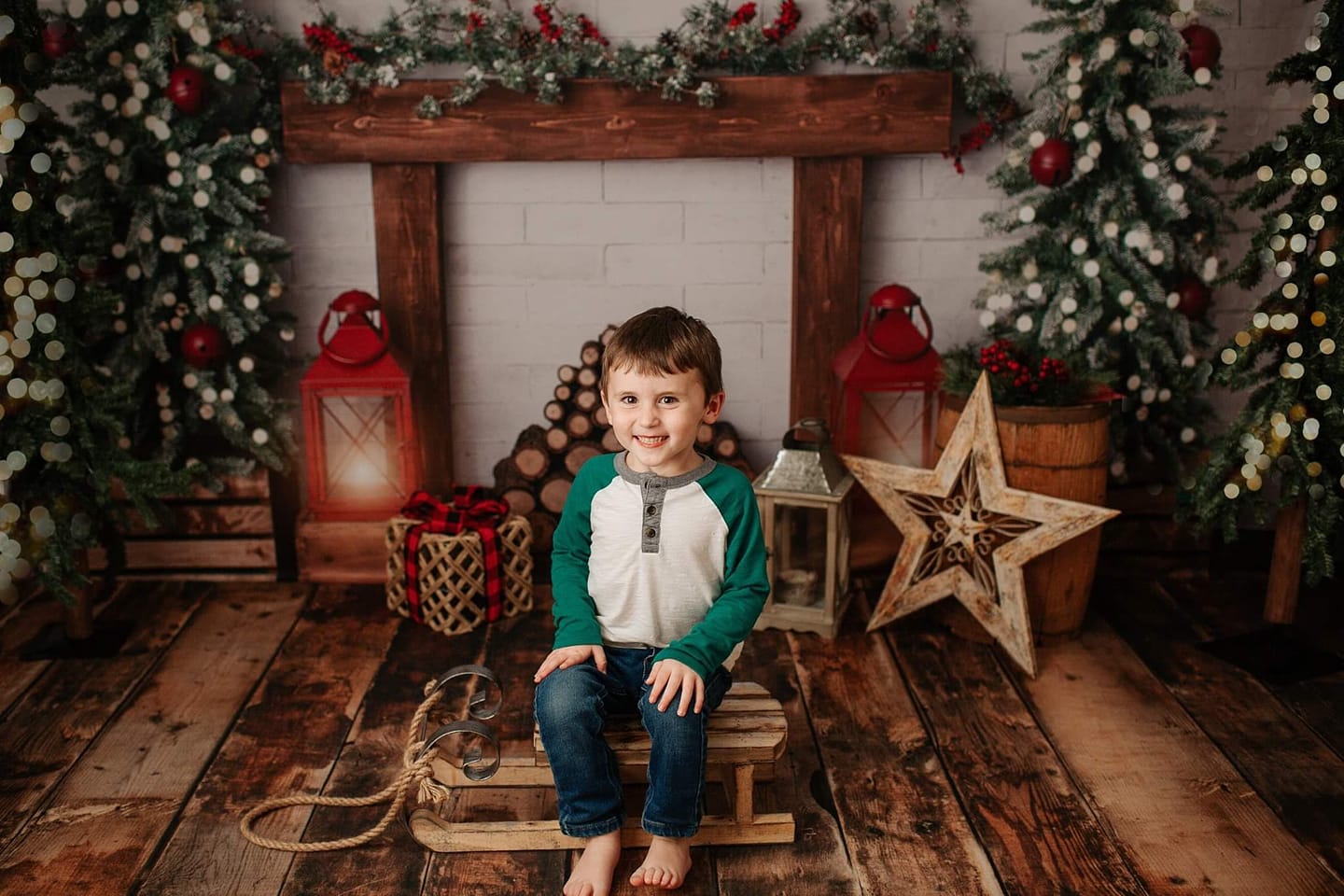 Marsha Wood Planks Mat Floor