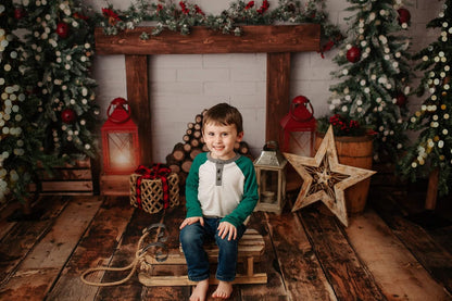 Marsha Wood Planks Mat Floor