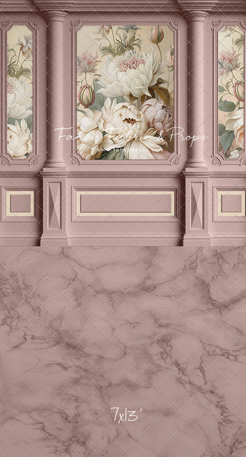 Enchanting Dream Rose Wall - With Sweep Option