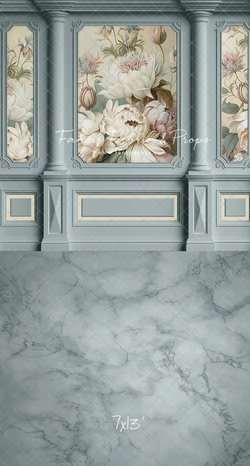 Enchanting Dream Soft Blue Wall - With Sweep Option