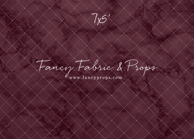 Magenta Marble Mat Floor