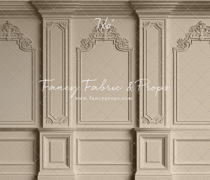 Classic Cream Victorian Wall - With Sweep Option