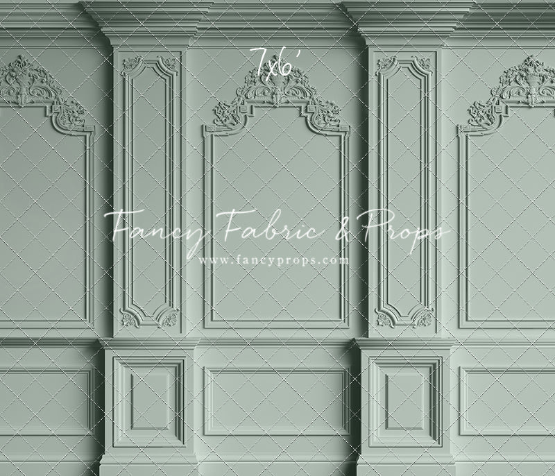 Classic Mint Victorian Wall - With Sweep Option