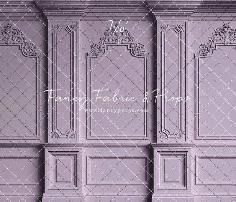 Classic Purple Victorian Wall - With Sweep Option