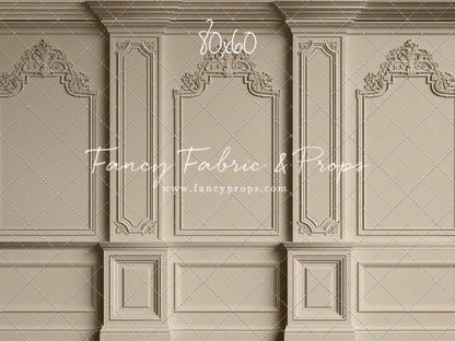 Classic Cream Victorian Wall - With Sweep Option