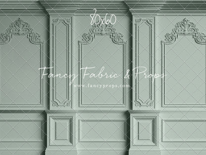 Classic Mint Victorian Wall - With Sweep Option