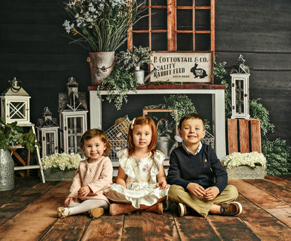 Modern Midnight Shiplap Room