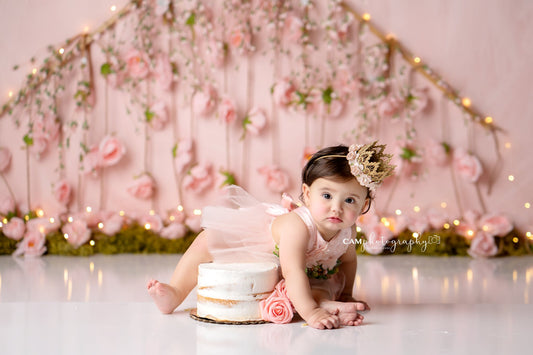 Painted Pink Peonies