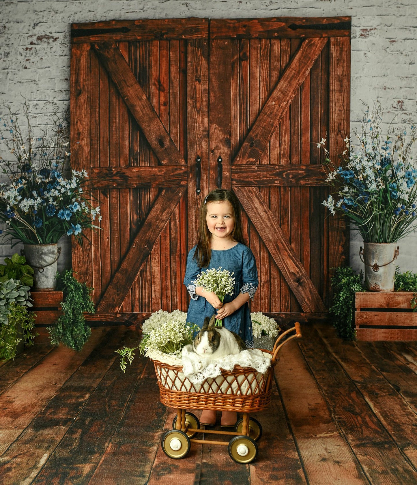 Marsha Wood Planks Mat Floor