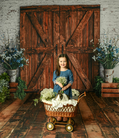 Marsha Wood Planks Mat Floor