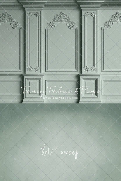 Classic Mint Victorian Wall - With Sweep Option