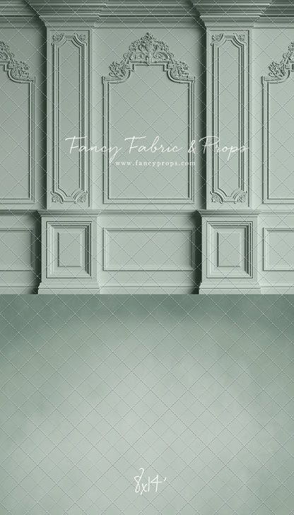 Classic Mint Victorian Wall - With Sweep Option