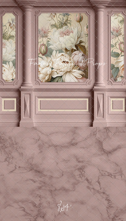 Enchanting Dream Rose Wall - With Sweep Option