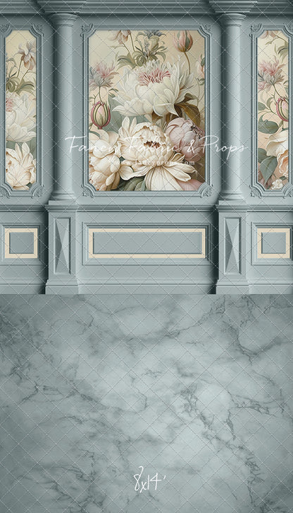 Enchanting Dream Soft Blue Wall - With Sweep Option