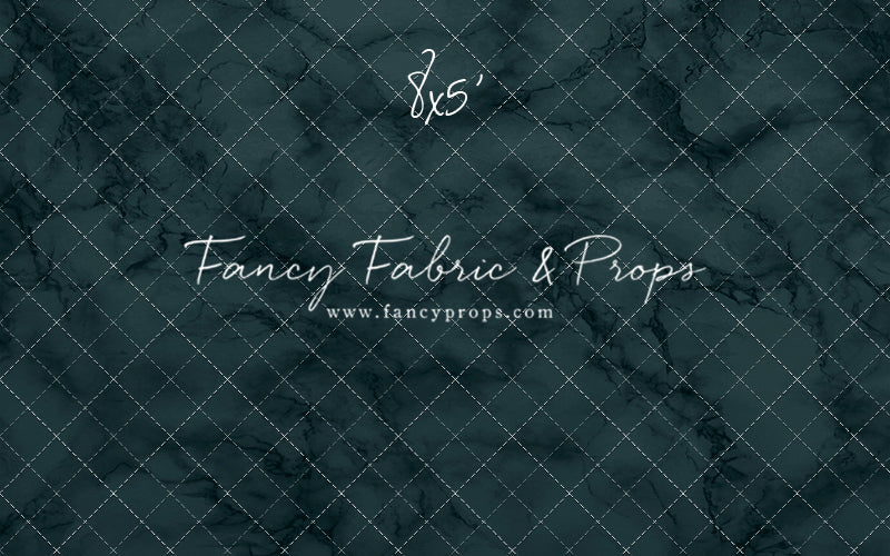 Teal Marble Mat Floor