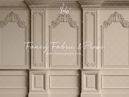 Classic Cream Victorian Wall - With Sweep Option