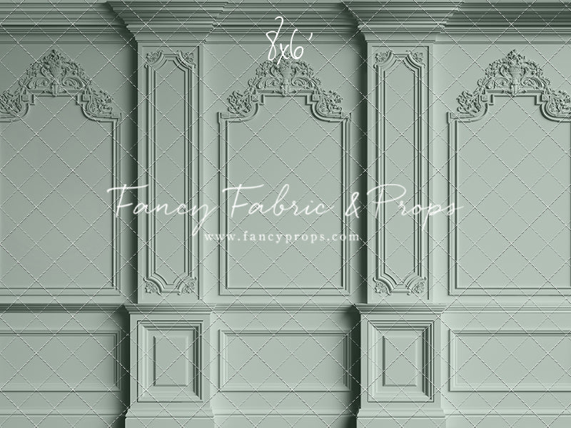 Classic Mint Victorian Wall - With Sweep Option