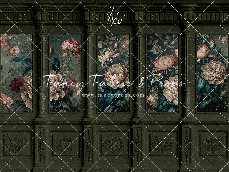 Moody Olive Wall 2pc Set