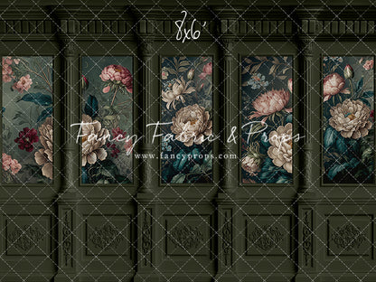 Moody Olive Wall 2pc Set