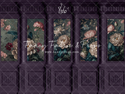 Moody Plum Wall 2pc Set