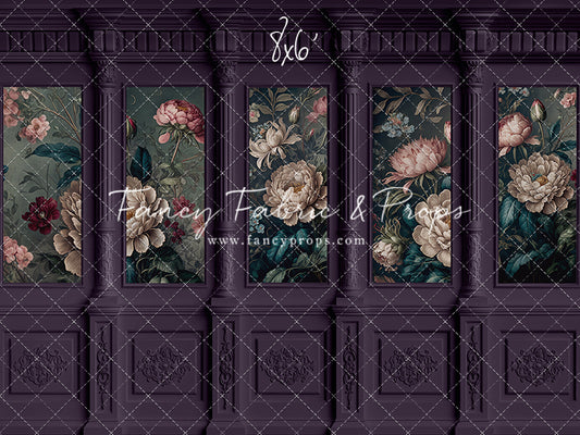 Moody Plum Wall 2pc Set