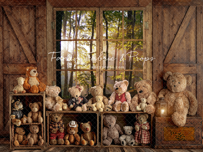 Beary Rustic Forest View Mini Room