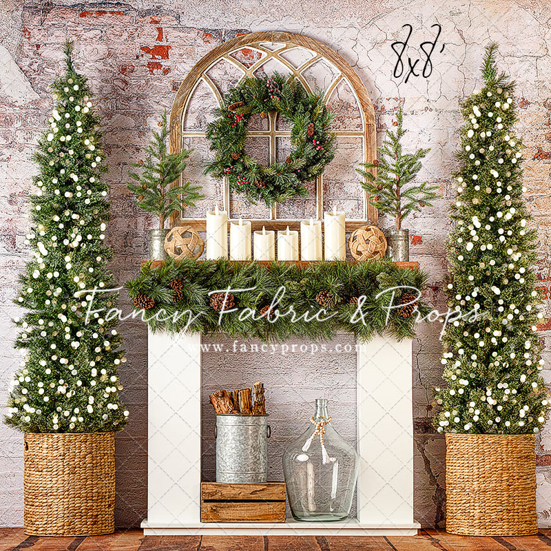 Boho Christmas Mantle