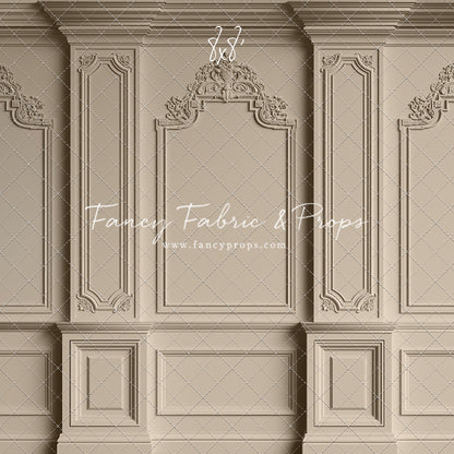 Classic Cream Victorian Wall - With Sweep Option