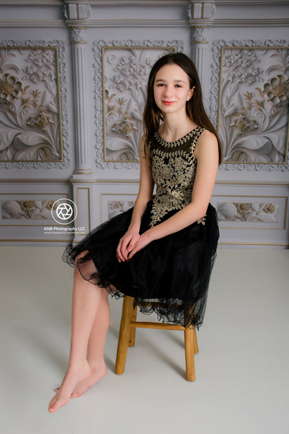 Gold Elegance - With Sweep Option